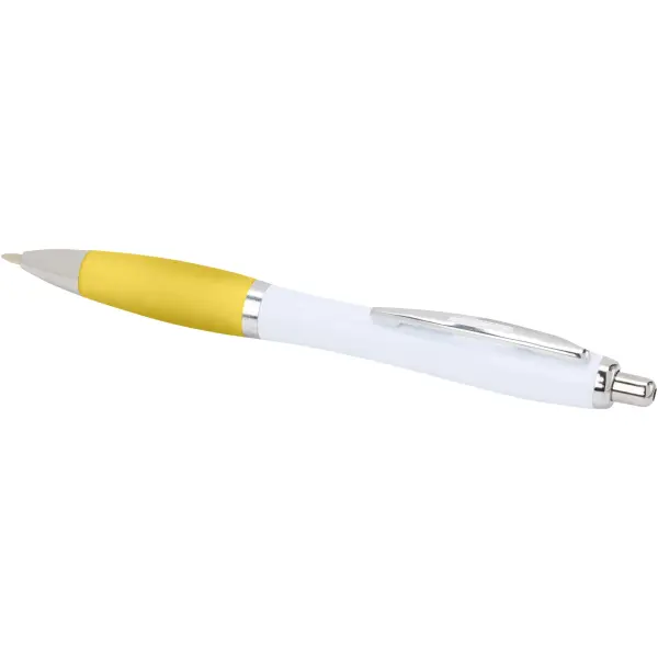 Penna a sfera in plastica riciclata Nash refill blu - Immagine 7