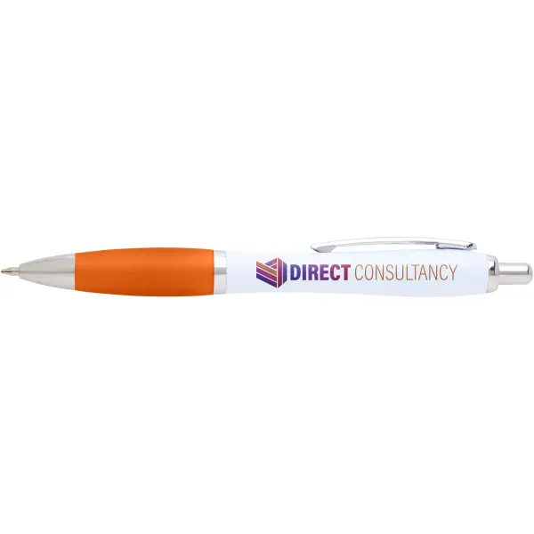 Penna a sfera in plastica riciclata Nash refill blu - Immagine 16