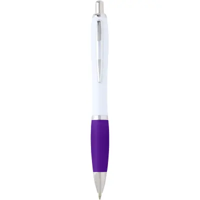 Penna a sfera in plastica riciclata Nash refill blu - Immagine 18