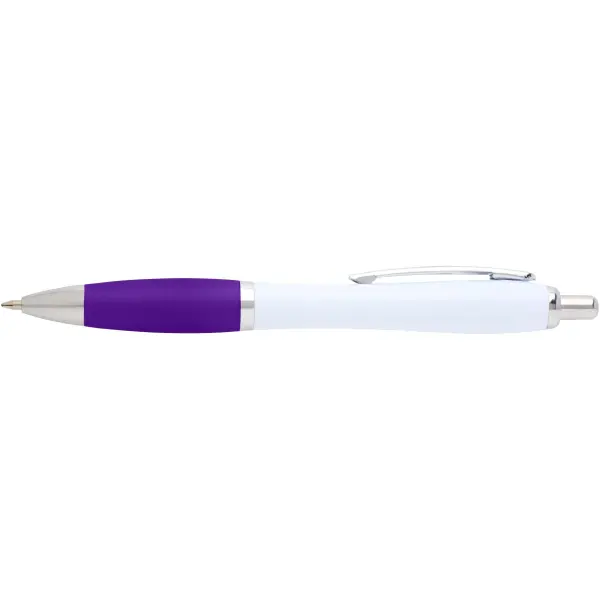 Penna a sfera in plastica riciclata Nash refill blu - Immagine 19