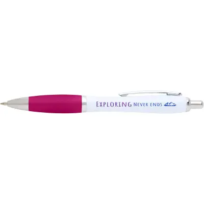 Penna a sfera in plastica riciclata Nash refill blu - Immagine 26