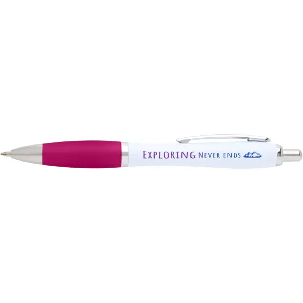 Penna a sfera in plastica riciclata Nash refill blu - Immagine 26