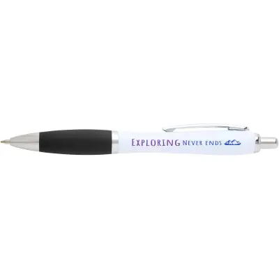 Penna a sfera in plastica riciclata Nash refill blu - Immagine 51
