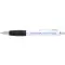 Penna a sfera in plastica riciclata Nash refill blu - Anteprima 51