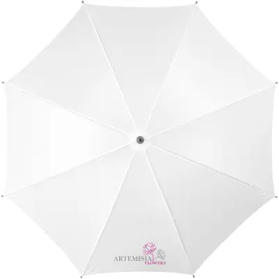 Ombrello Jova da 23'' con manico e asta in legno - Immagine 5