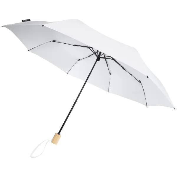 Birgit 21'' foldable windproof recycled PET umbrella - Immagine 2