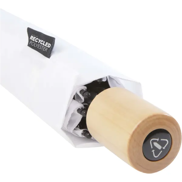 Birgit 21'' foldable windproof recycled PET umbrella - Immagine 7