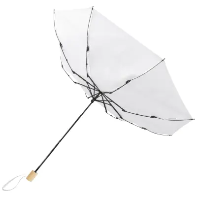 Birgit 21'' foldable windproof recycled PET umbrella - Immagine 5