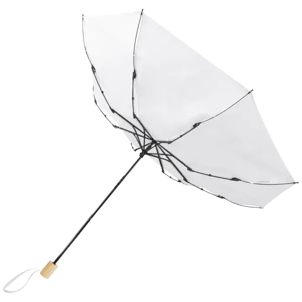 Birgit 21'' foldable windproof recycled PET umbrella - Immagine 5