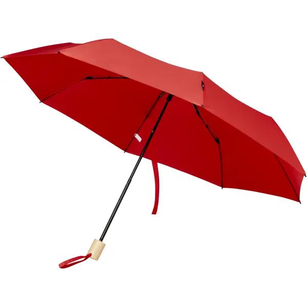 Birgit 21'' foldable windproof recycled PET umbrella - Immagine 9