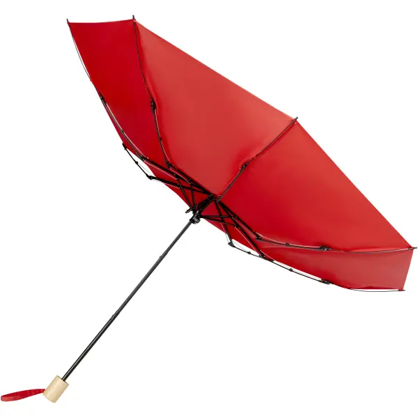 Birgit 21'' foldable windproof recycled PET umbrella - Immagine 12