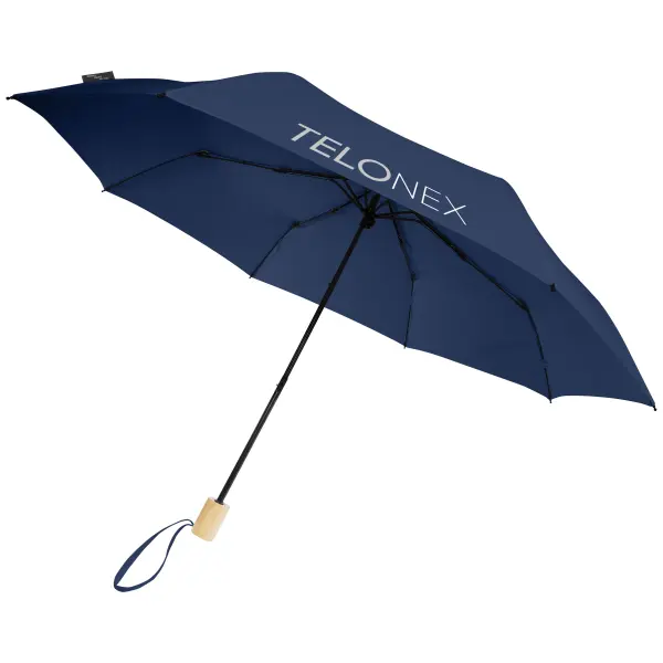 Birgit 21'' foldable windproof recycled PET umbrella - Immagine 18