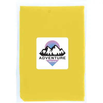 Poncho impermeabile monouso MAYAN con custodia, GRS 100% - Immagine 9