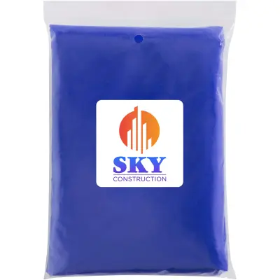Poncho impermeabile monouso MAYAN con custodia, GRS 100% - Immagine 19