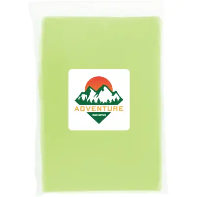 Poncho impermeabile monouso MAYAN con custodia, GRS 100% - Immagine 24