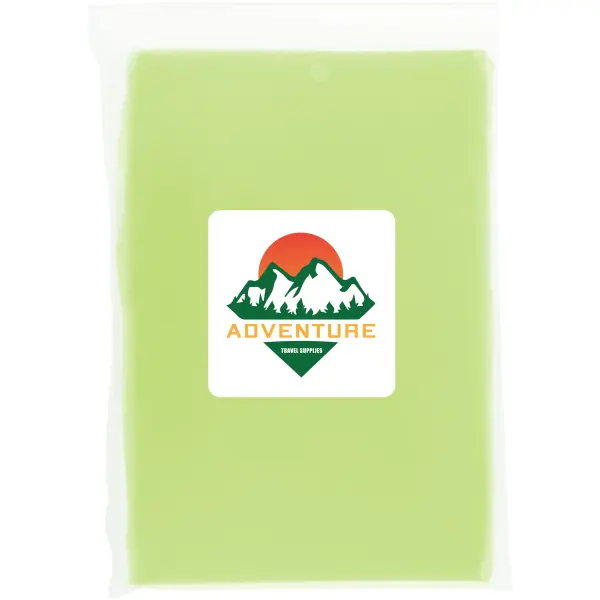 Poncho impermeabile monouso MAYAN con custodia, GRS 100% - Immagine 24