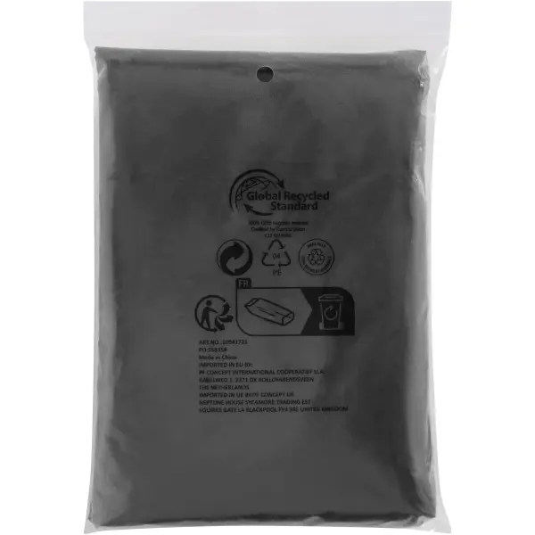 Poncho impermeabile monouso MAYAN con custodia, GRS 100% - Immagine 30