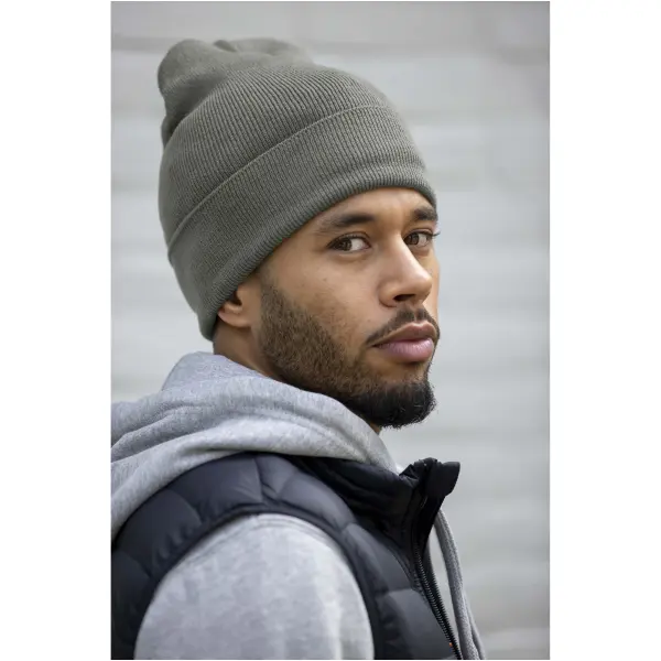 Cappello invernale IRWIN in acrilico con bordo doppio risvolto - Immagine 2