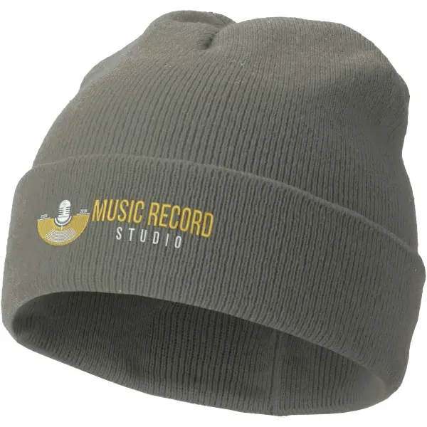 Cappello invernale IRWIN in acrilico con bordo doppio risvolto - Immagine 14
