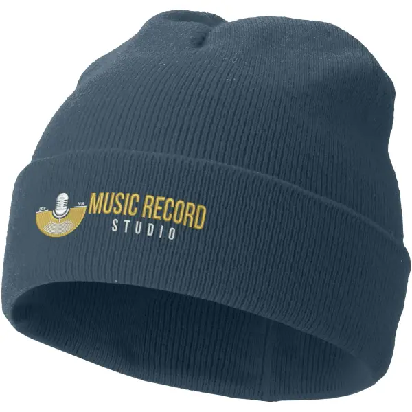 Cappello invernale IRWIN in acrilico con bordo doppio risvolto - Immagine 22