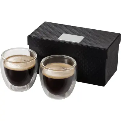 Set di 2 tazze in vetro per espresso Boda