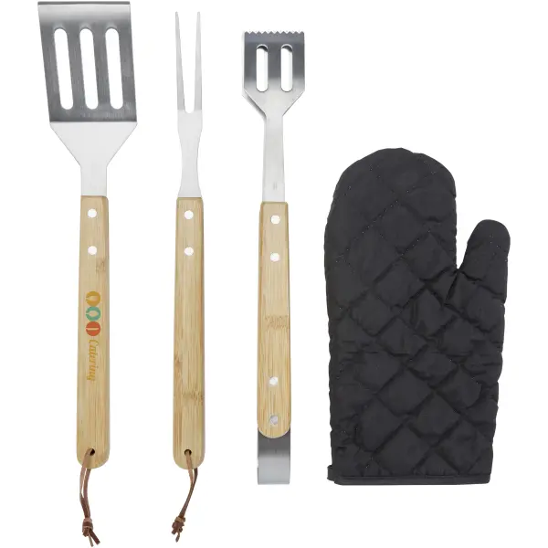 Set BBQ in acciaio da 5 pezzi Gril - Immagine 4