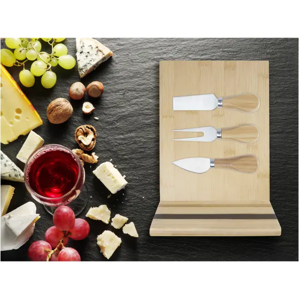 Tagliere e utensili per formaggio Mancheg - Immagine 2