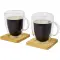 Tazzine da caffè MANTI set di 2 tazze 350 ml con bambù - Anteprima 6