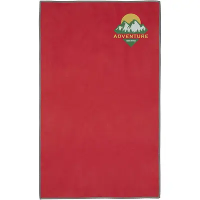 Asciugamano ultraleggero certificato GRS 30 x 50 cm - Immagine 6