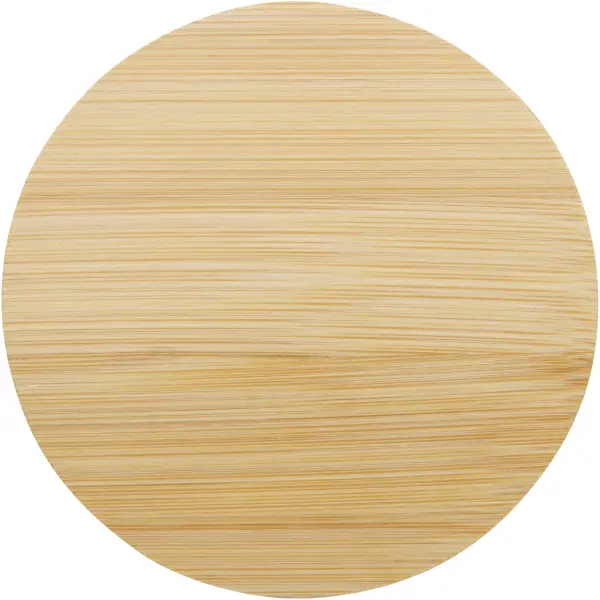 Tazza in vetro da 250 ml con coperchio in bambù Lenora - Immagine 2