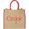 Shopper in juta Large - Anteprima 24