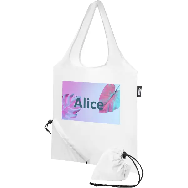 Shopper pieghevole in RPET 7L Sabia - Immagine 6