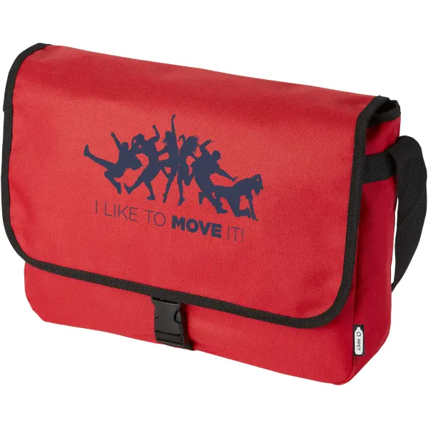 Borsa a tracolla plastica riciclata 6L Omaha - Immagine 8