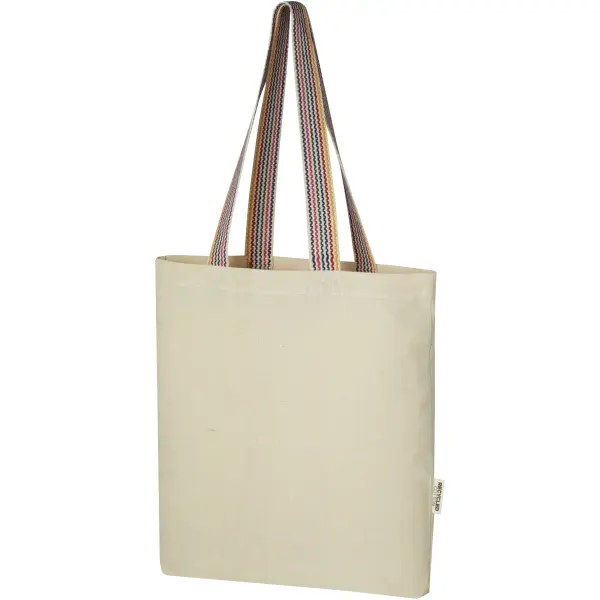 Shopper  in cotone riciclato 180gr 5L Rainbow - Immagine 1