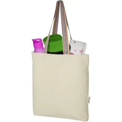 Shopper  in cotone riciclato 180gr 5L Rainbow - Immagine 5