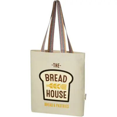 Shopper  in cotone riciclato 180gr 5L Rainbow - Immagine 4