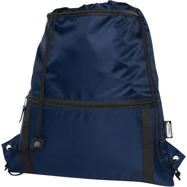 Adventure recycled insulated drawstring bag 9L - Immagine 2