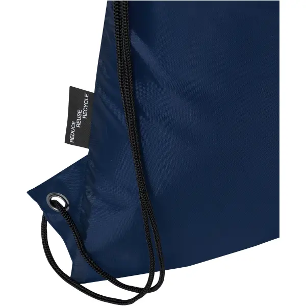Adventure recycled insulated drawstring bag 9L - Immagine 8