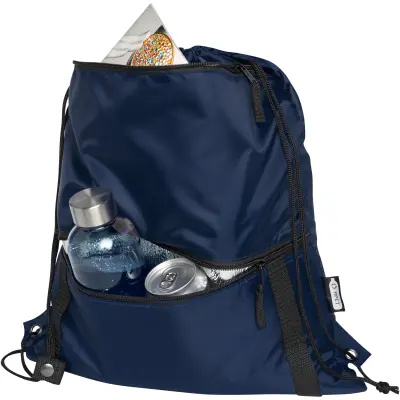 Adventure recycled insulated drawstring bag 9L - Immagine 6