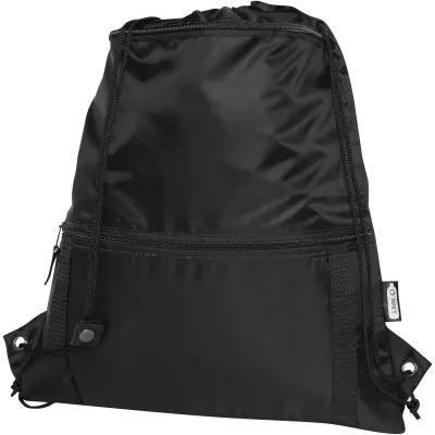 Adventure recycled insulated drawstring bag 9L - Immagine 10