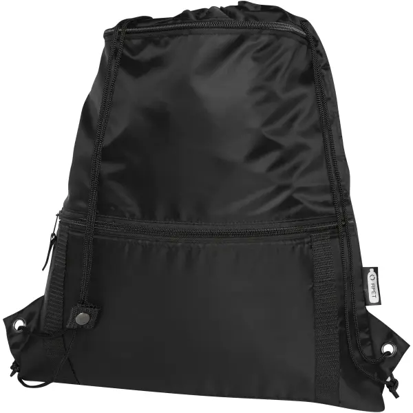 Adventure recycled insulated drawstring bag 9L - Immagine 10