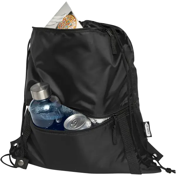 Adventure recycled insulated drawstring bag 9L - Immagine 14