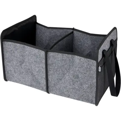 Organizer per auto in feltro riciclato