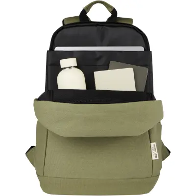 Zaino antifurto per PC da 15,6'' in canvas - Immagine 14