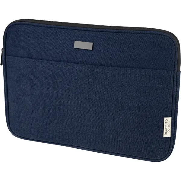 Custodia porta pc 14'' canvas riciclato Oliva - Immagine 2