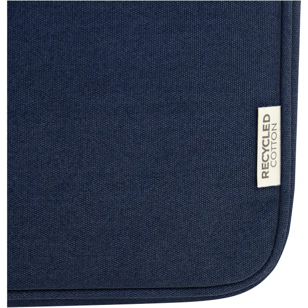 Custodia porta pc 14'' canvas riciclato Oliva - Immagine 8