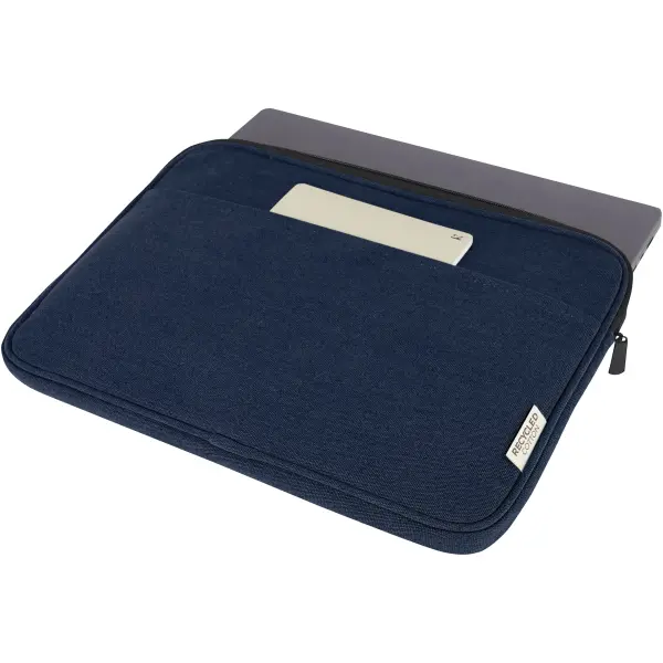 Custodia porta pc 14'' canvas riciclato Oliva - Immagine 6