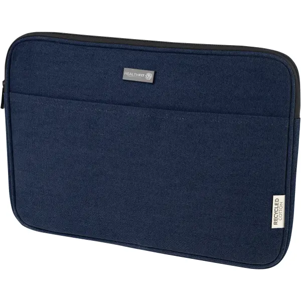Custodia porta pc 14'' canvas riciclato Oliva - Immagine 5