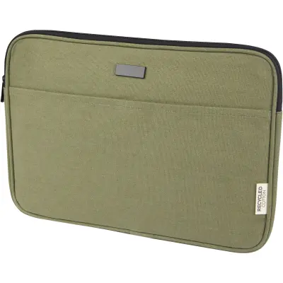 Custodia porta pc 14'' canvas riciclato Oliva - Immagine 9
