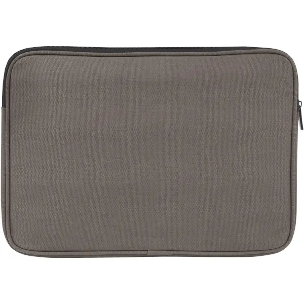 Custodia porta pc 14'' canvas riciclato Oliva - Immagine 18